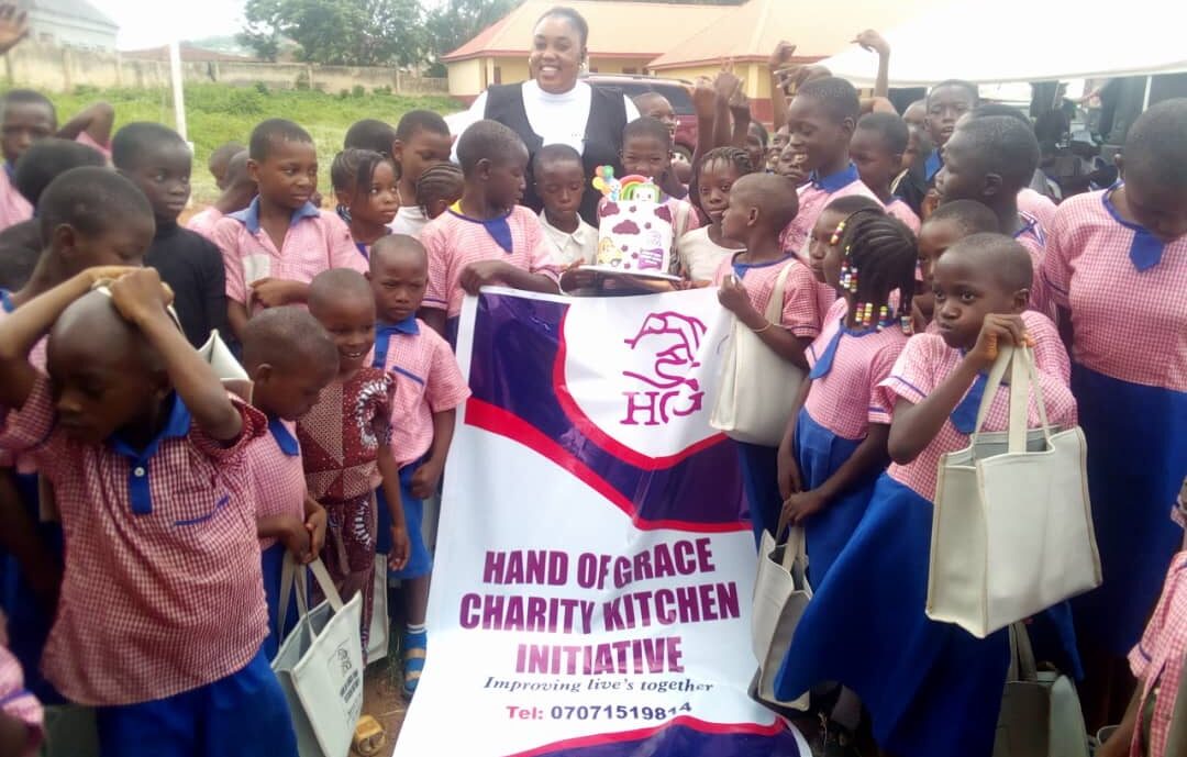 Charity feeding program in Ado Ekiti Nigeria
